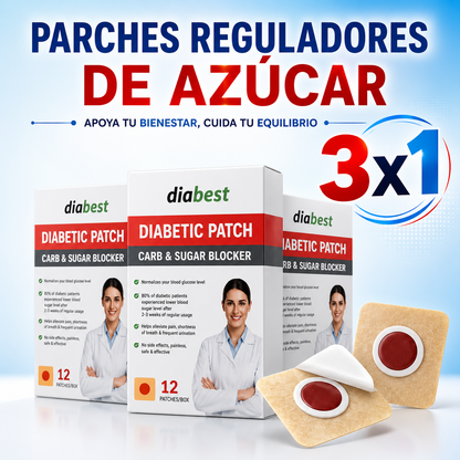 36 Parches regulador de Azúcar| GlucoPatch™