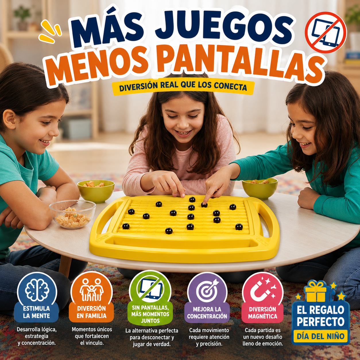MagnetiReto™ | Tablero Magnético de Estrategia🧠