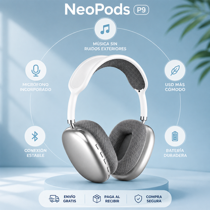 NeoPods Elite | Audífonos Inalámbricos P9 Colores Surtidos🌈