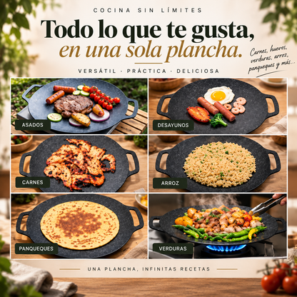 Plancha Coreana| Asado al disco
