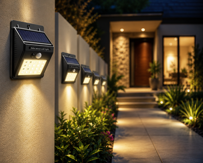 Foco Solar LED con Sensor de Movimiento☀️