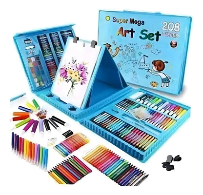 Set de Arte y Dibujo/ Azul