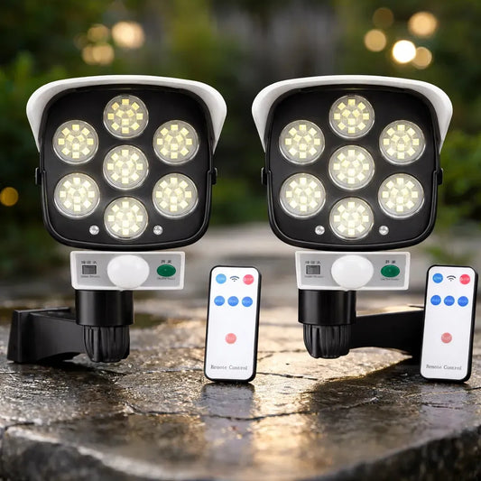 Foco solar tipo cámara-Oferta especial 2x1