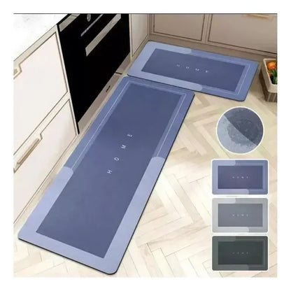 SET DE ALFOMBRAS ANTIDESLIZANTES 💧| 2 PIEZAS COCINA-BAÑO