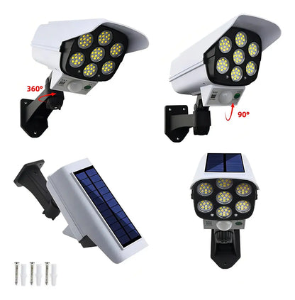 Foco solar tipo cámara-Oferta especial 2x1