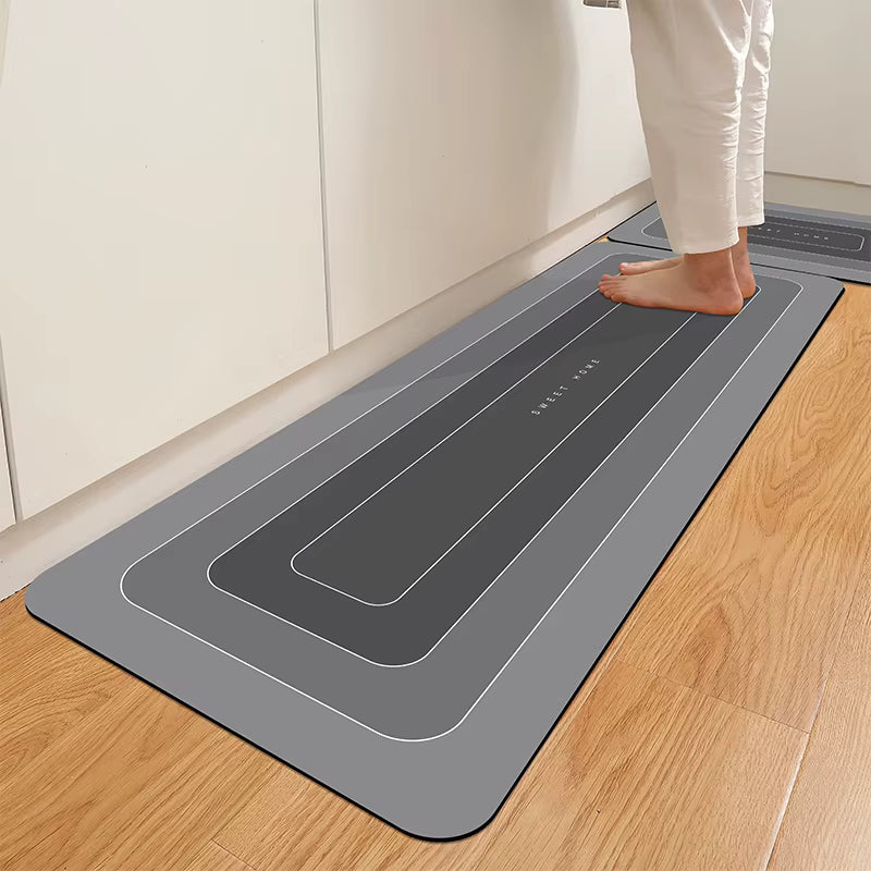 SET DE ALFOMBRAS ANTIDESLIZANTES 💧| 2 PIEZAS COCINA-BAÑO