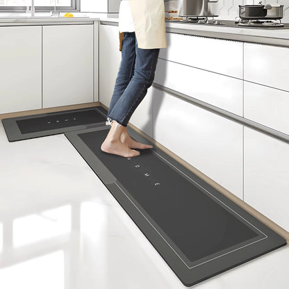 SET DE ALFOMBRAS ANTIDESLIZANTES 💧| 2 PIEZAS COCINA-BAÑO