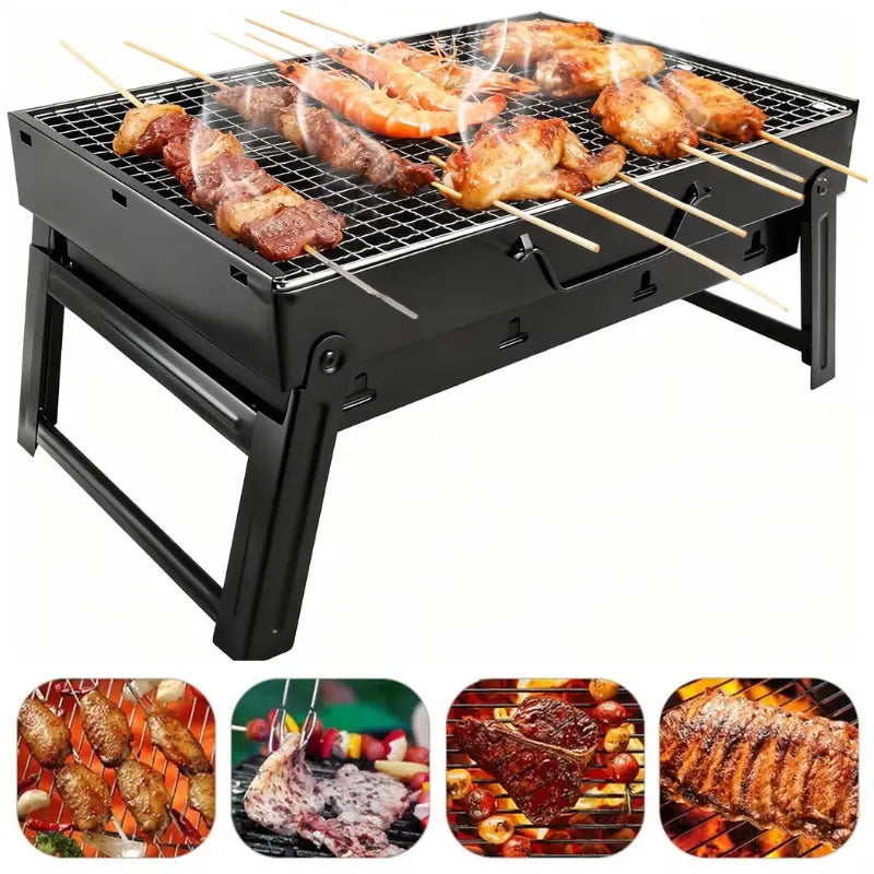 Parrilla a Carbón Plegable🥩